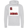 Cross neck hoodie Thumbnail